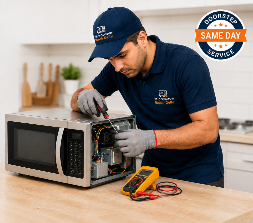 Microwave oven repair